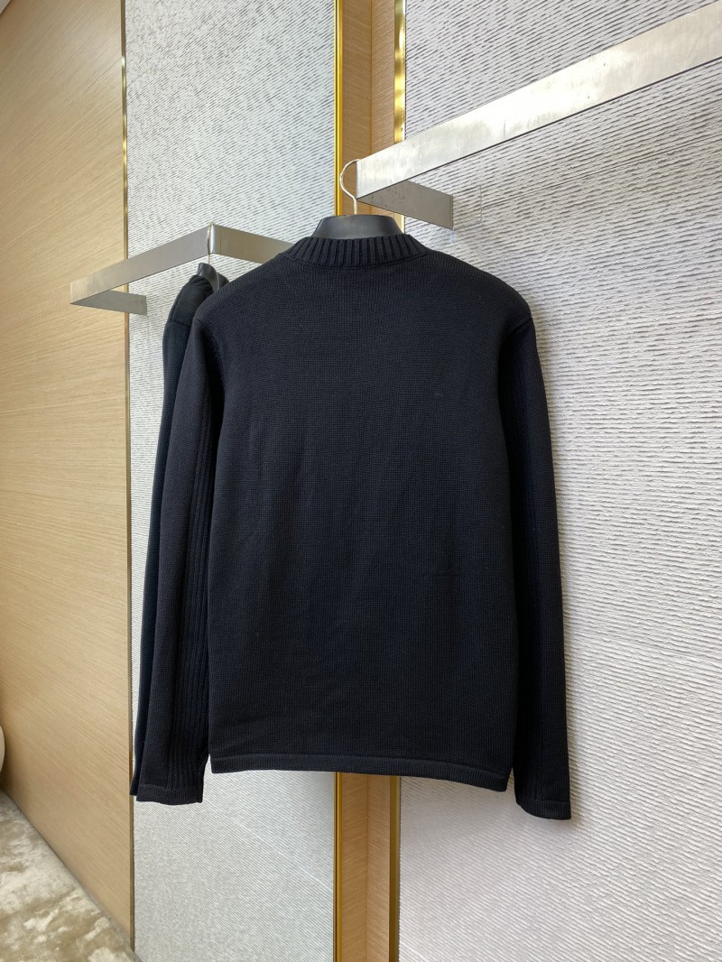 Prada Nylon Pocket Triangle Label Sweater 5