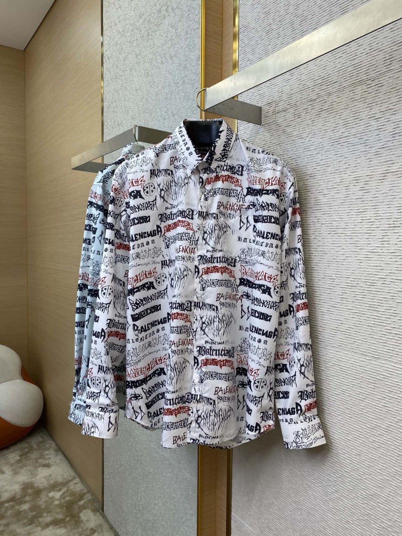Balenciaga Year of the Dragon Printed Collar Shirt 3