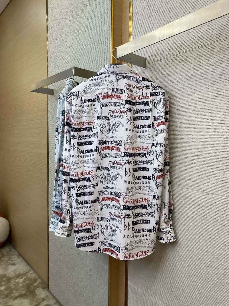 Balenciaga Year of the Dragon Printed Collar Shirt 4