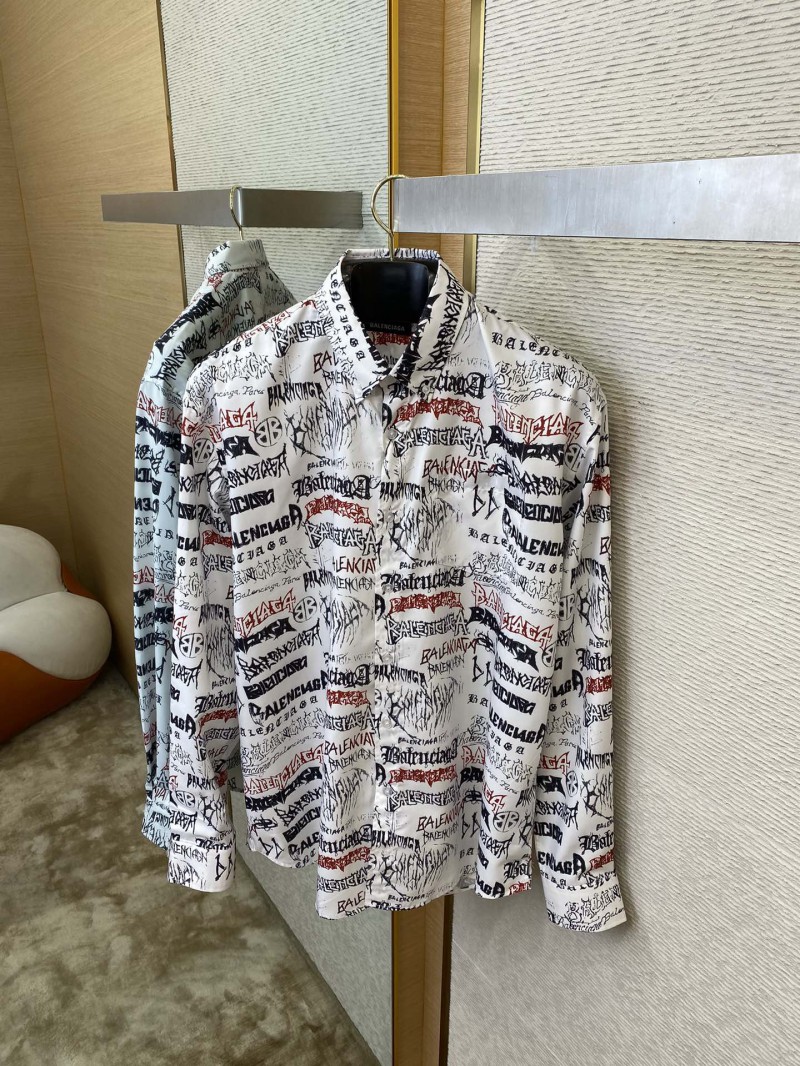 Balenciaga Year of the Dragon Printed Collar Shirt 6