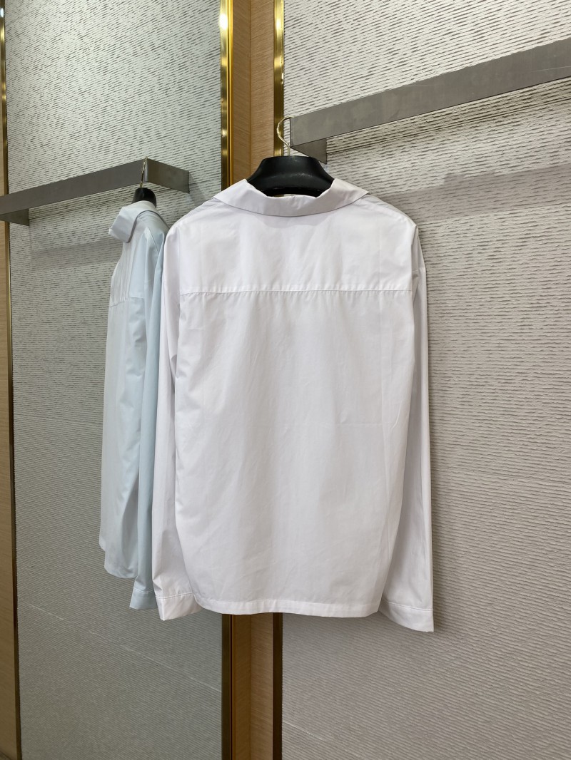 Miu Miu Logo Embroidered Shirt 5