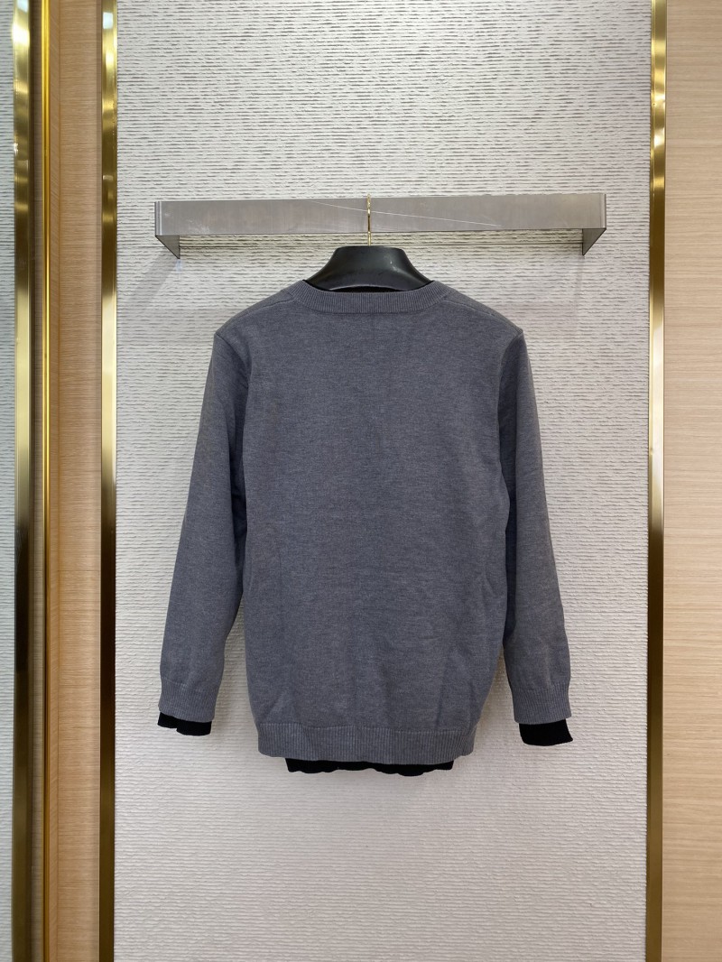 Miu Miu Double Layer Appliqu?? Knit 1
