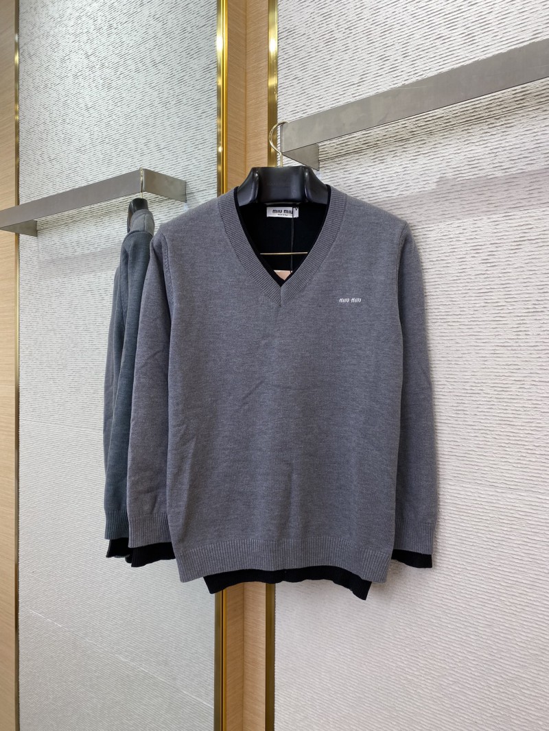 Miu Miu Double Layer Appliqu?? Knit 4
