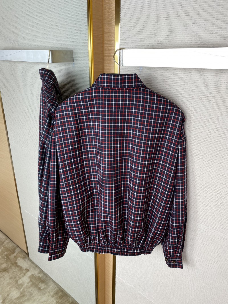 Miu Miu Red Check Jacket 7
