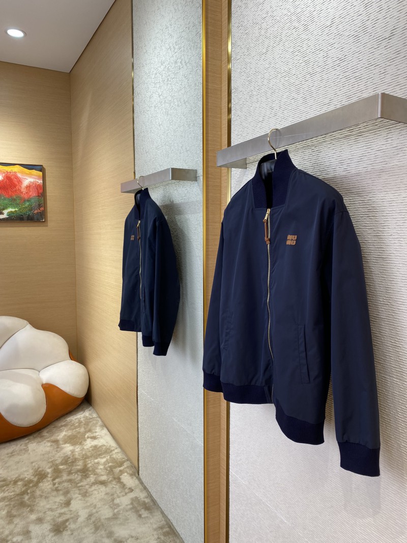 Miu Miu Applique Logo Jacket Jacket 2