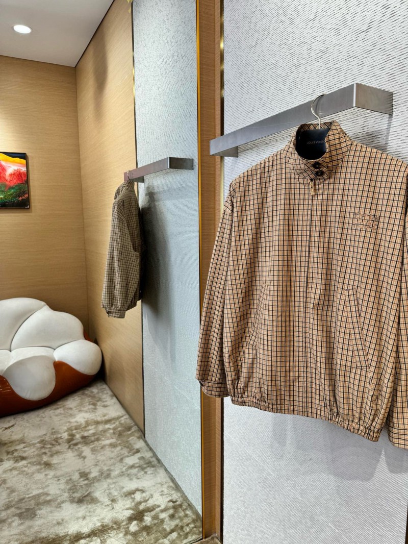 Miu Miu logo patch stand-up collar jacket 1