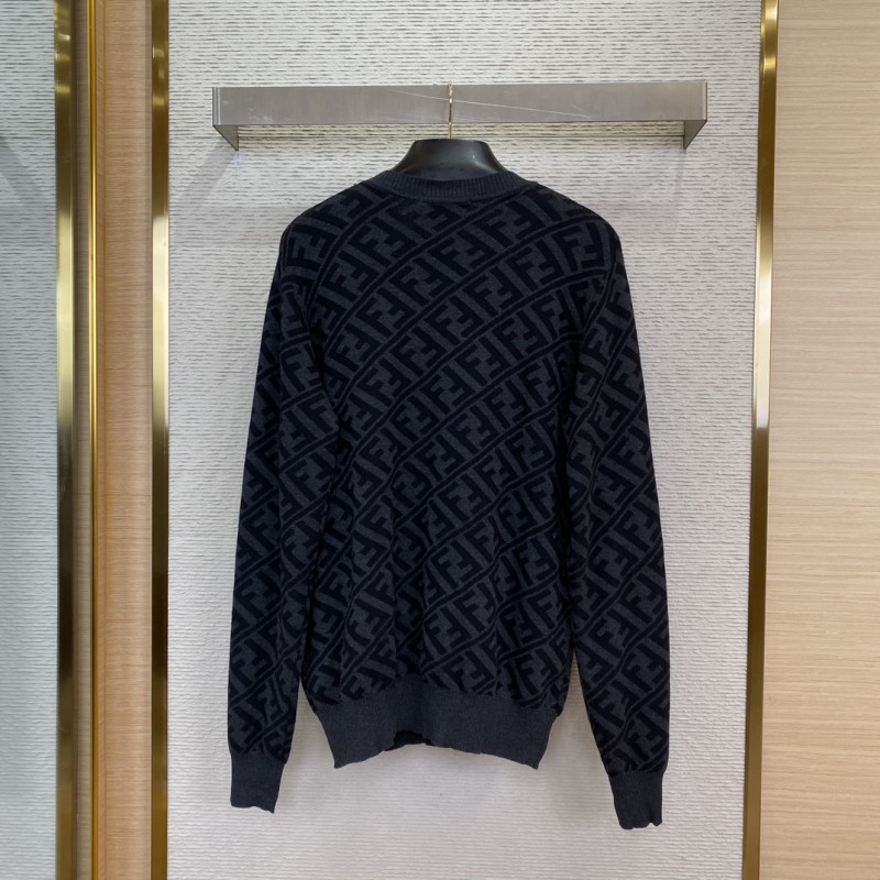 Fendi Full print jacquard jumper 1