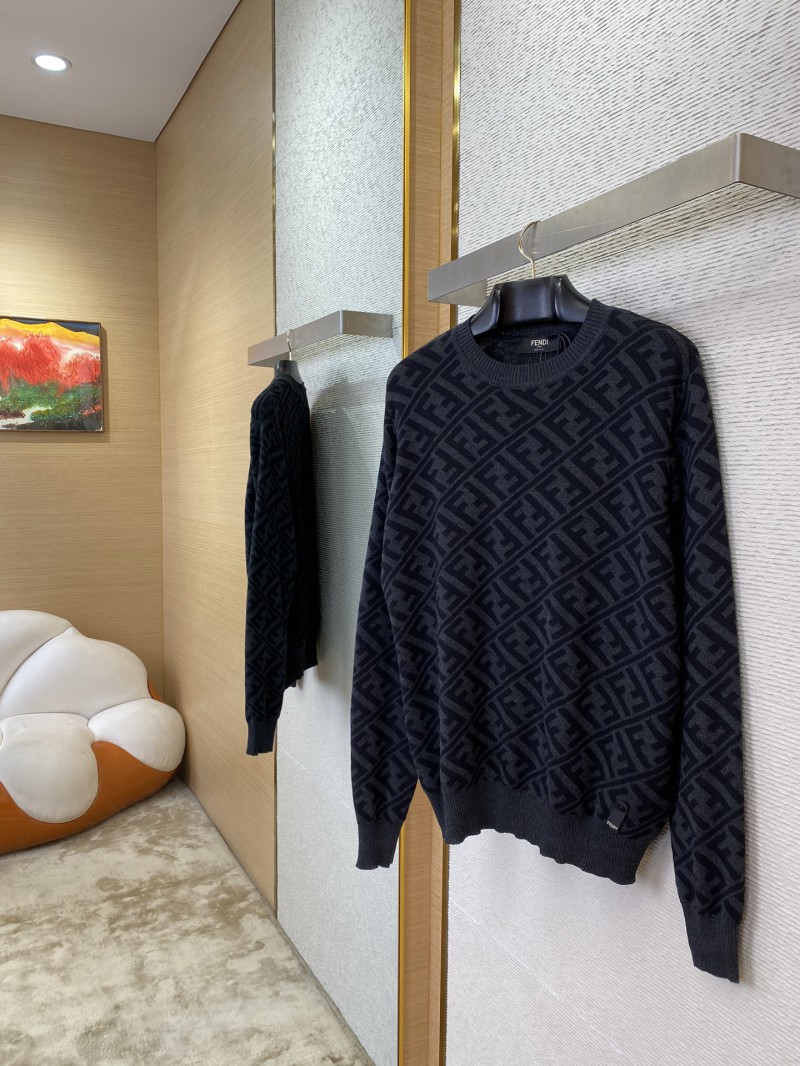 Fendi Full print jacquard jumper 2