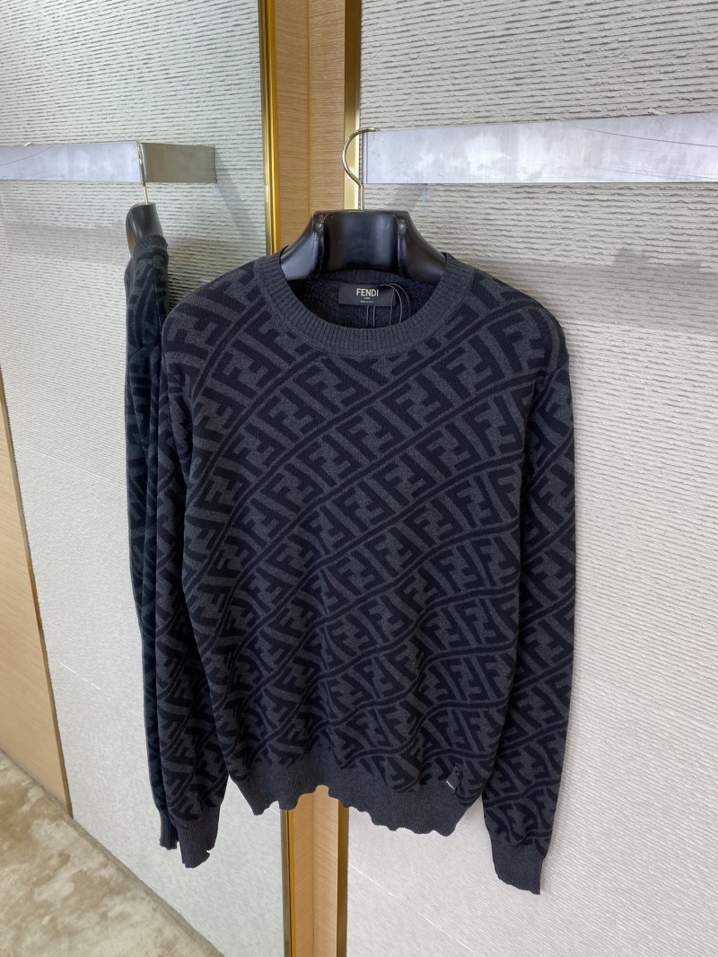 Fendi Full print jacquard jumper 6