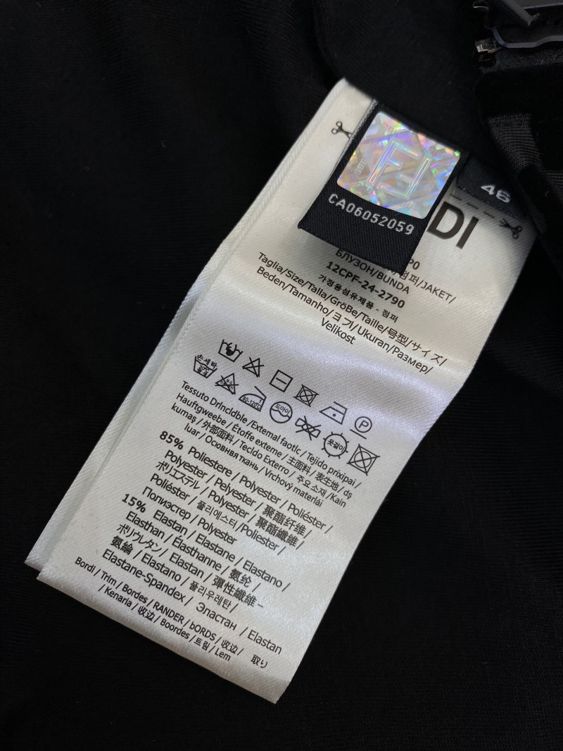 Fendi Flocked Hooded Jacket 8