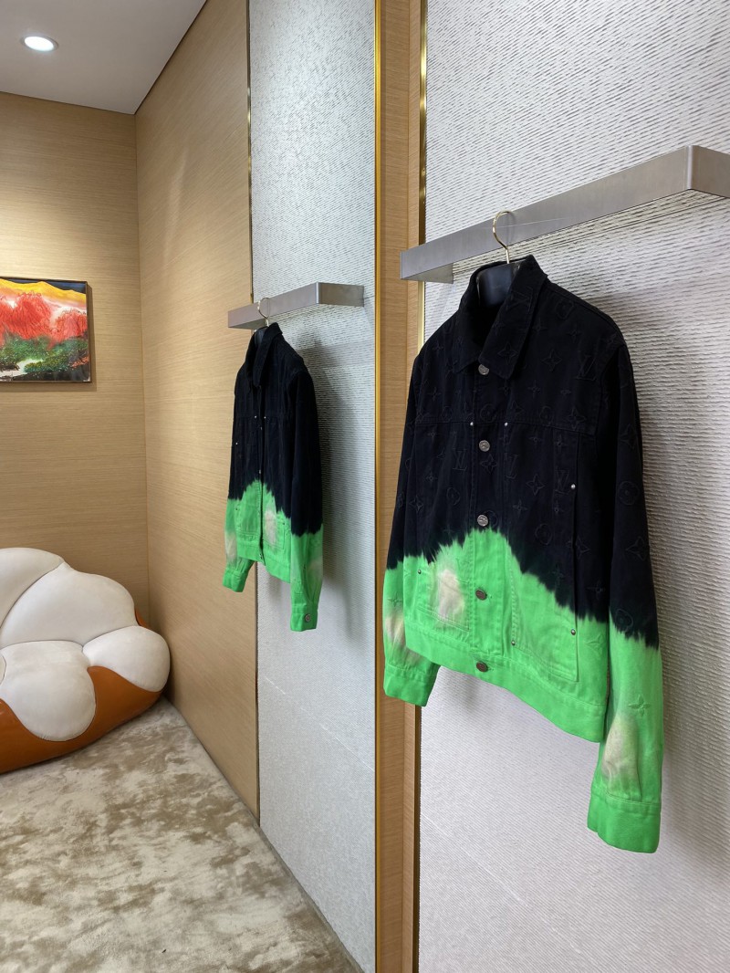 LV Gradient Jacquard Denim Jacket 2