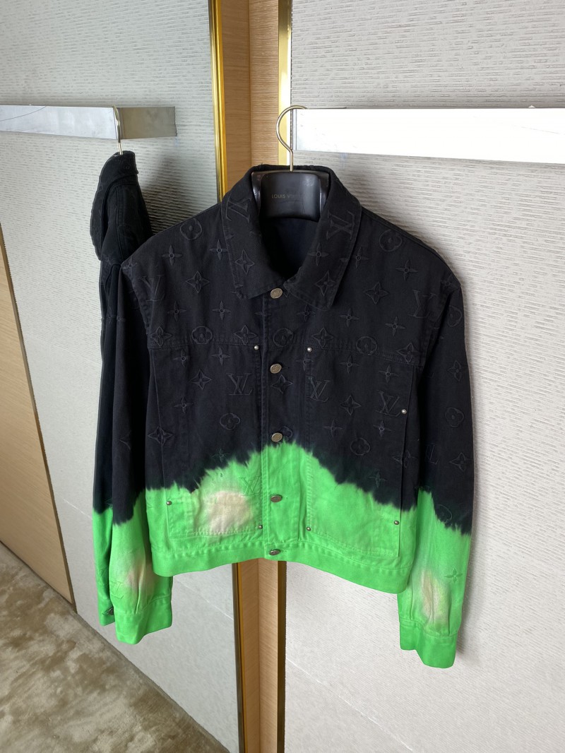 LV Gradient Jacquard Denim Jacket 6