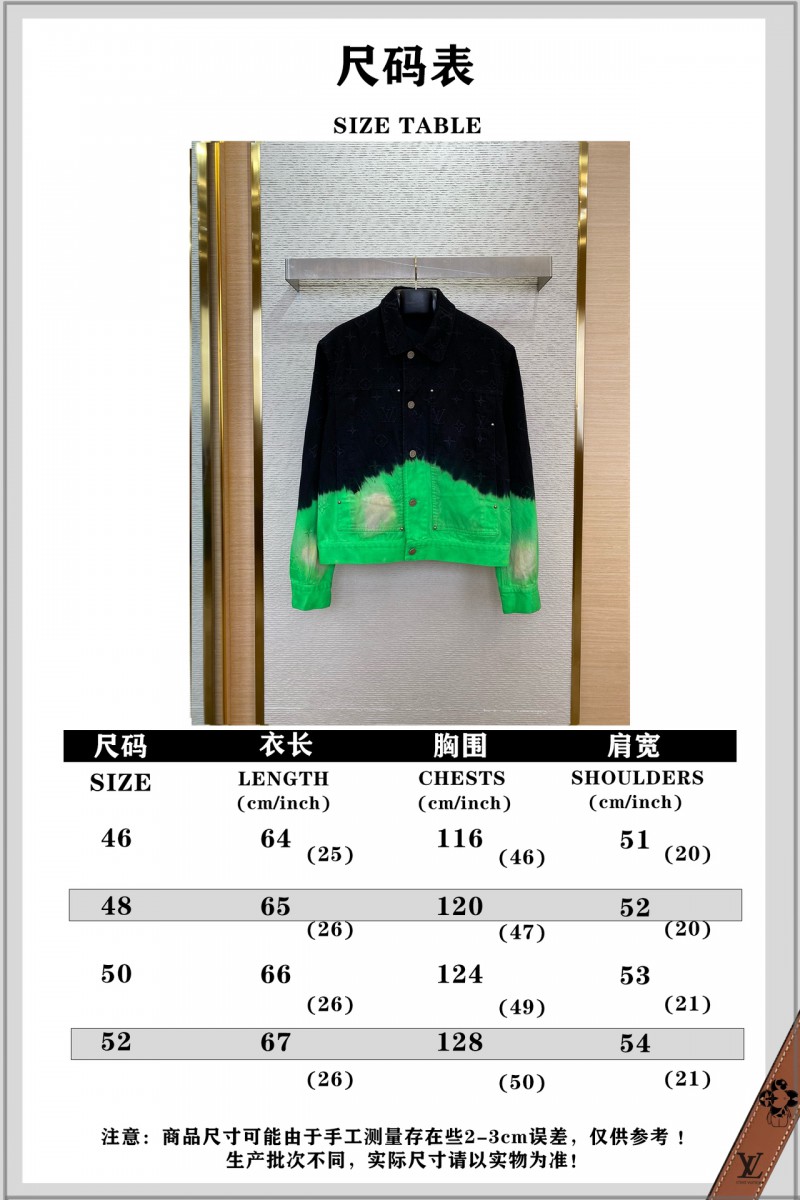 LV Gradient Jacquard Denim Jacket 9