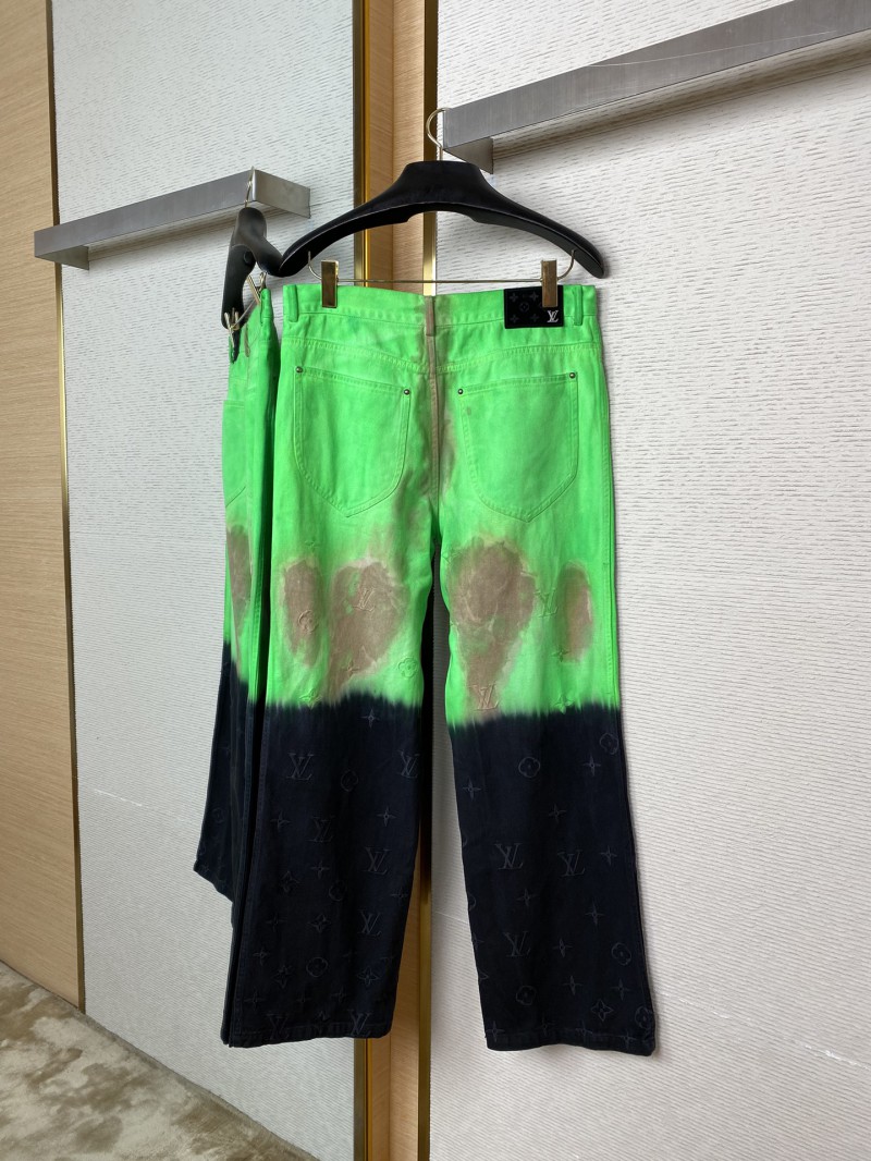 LV Gradient Jacquard Denim Trousers 5