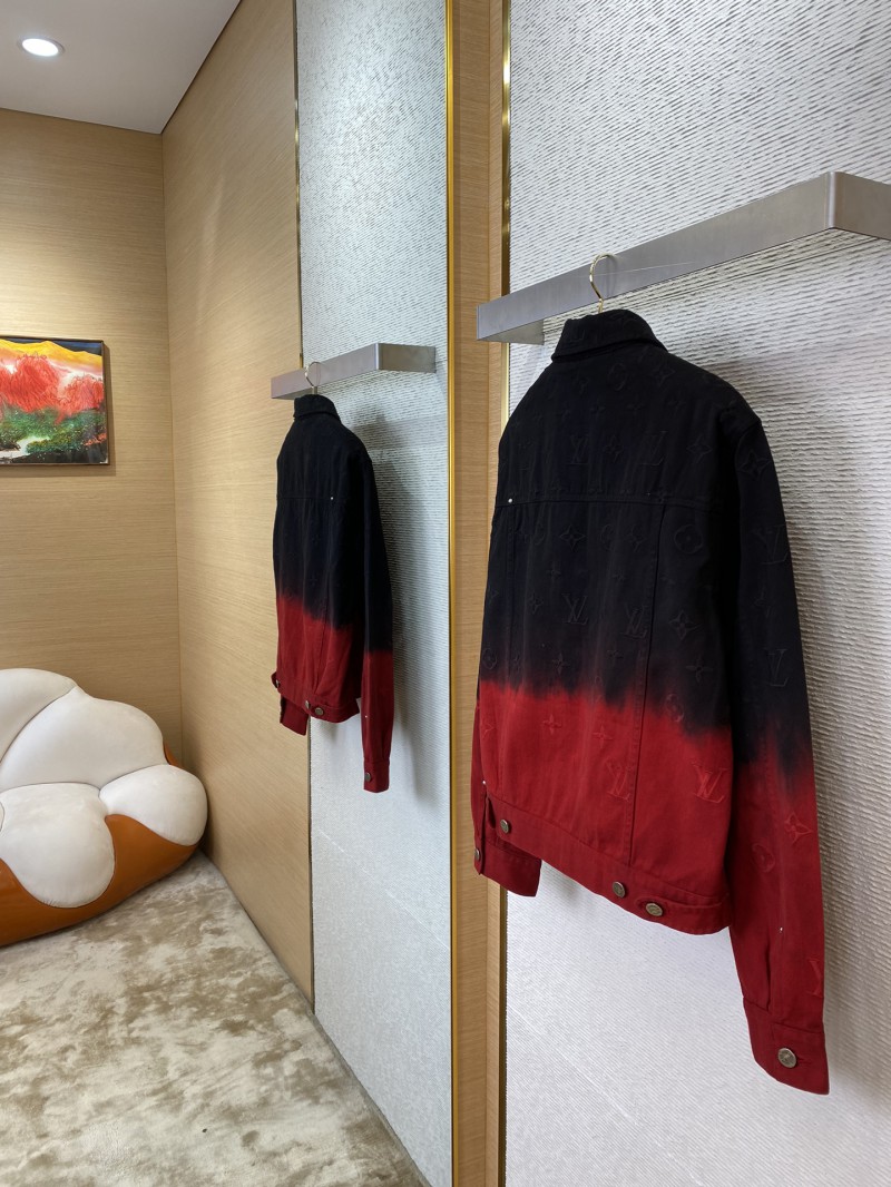 LV Flame Gradient Denim Jacket 3