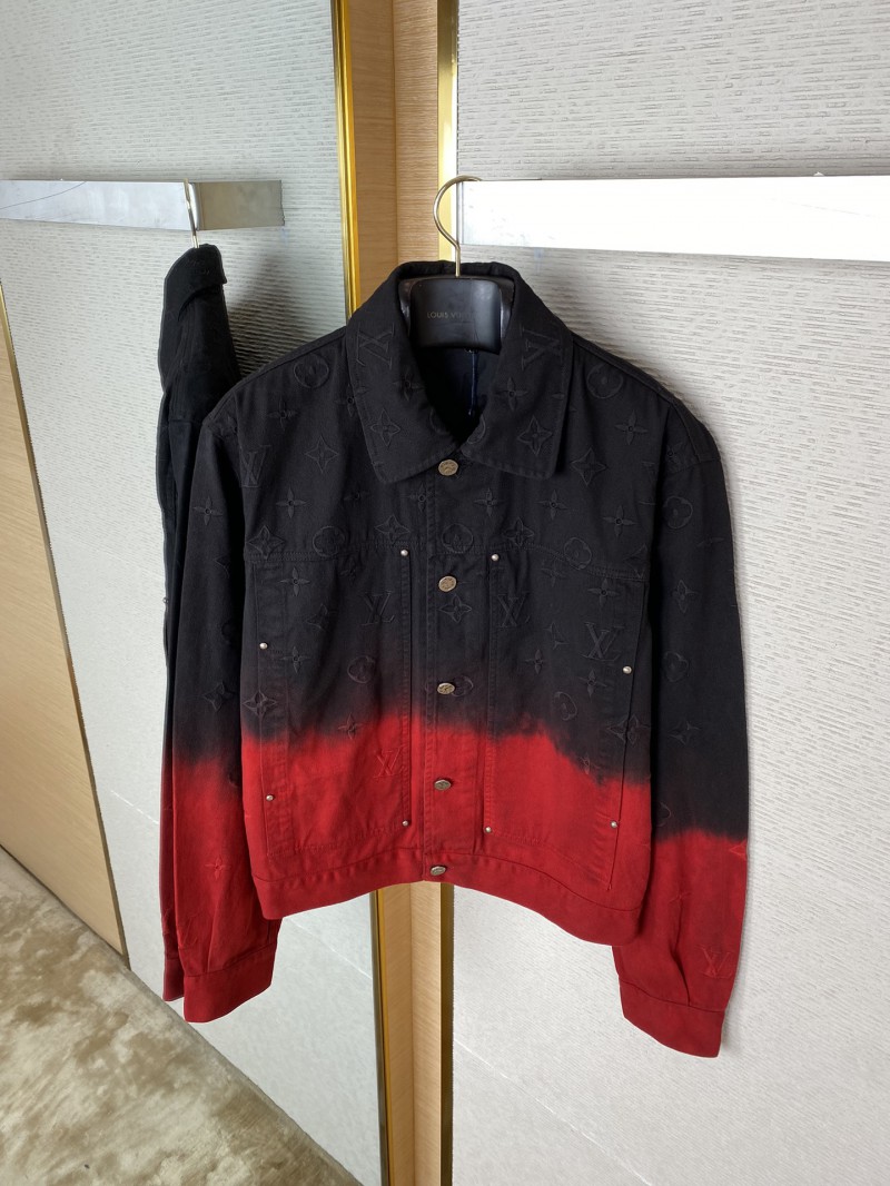 LV Flame Gradient Denim Jacket 6