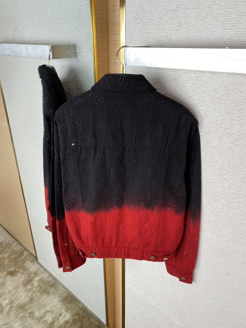LV Flame Gradient Denim Jacket 7