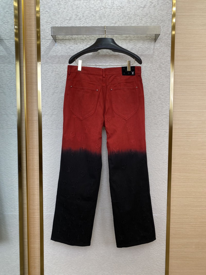 LV Flame Gradient Denim Trousers 1