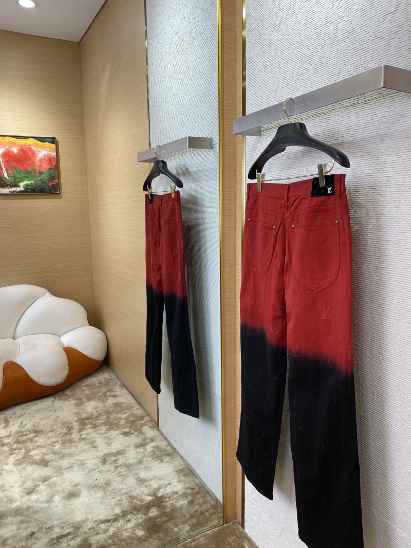 LV Flame Gradient Denim Trousers 3