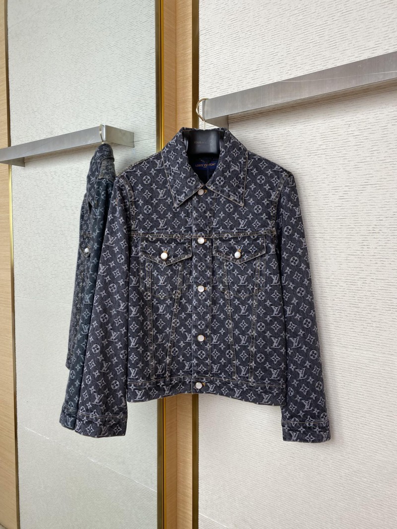 LV Jacquard Denim Jacket 4