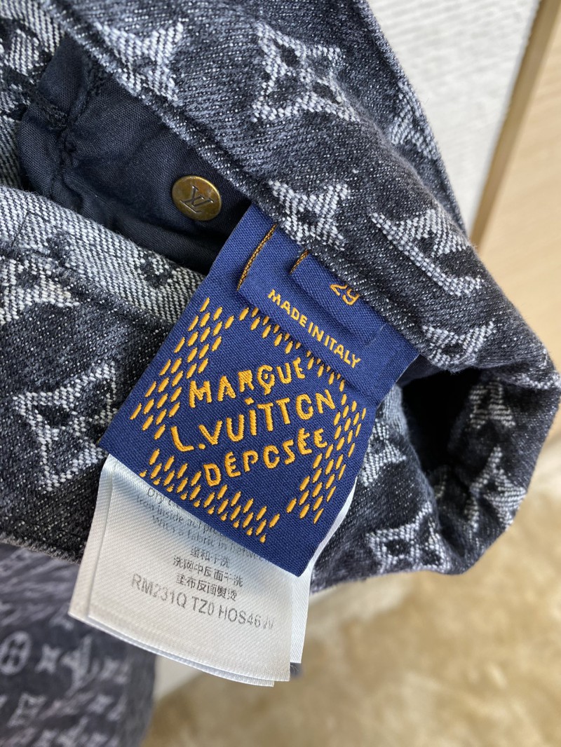 LV Jacquard Denim Trousers 8