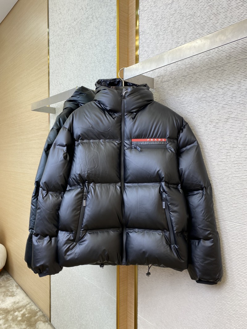 Prada Red Gum Label Down Coat Jacket 4