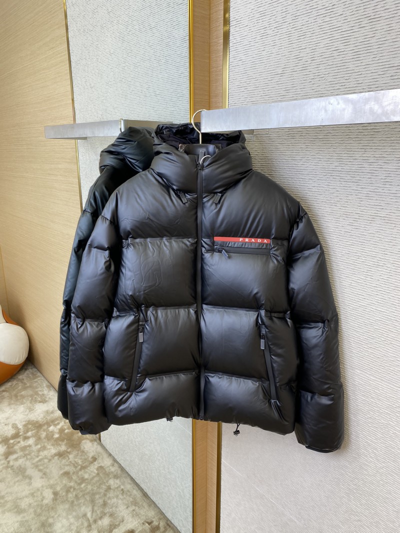 Prada Red Gum Label Down Coat Jacket 6