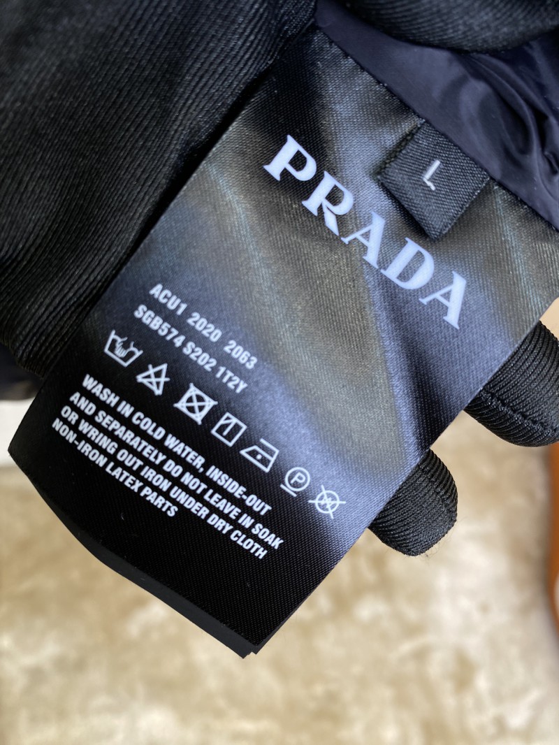 Prada Red Gum Label Down Coat Jacket 8