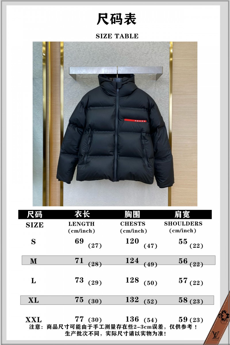 Prada Red Gum Label Down Coat Jacket 9