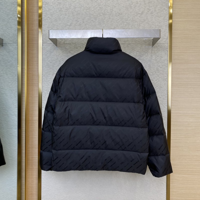 Balenciaga Twill Print Down Jacket 1