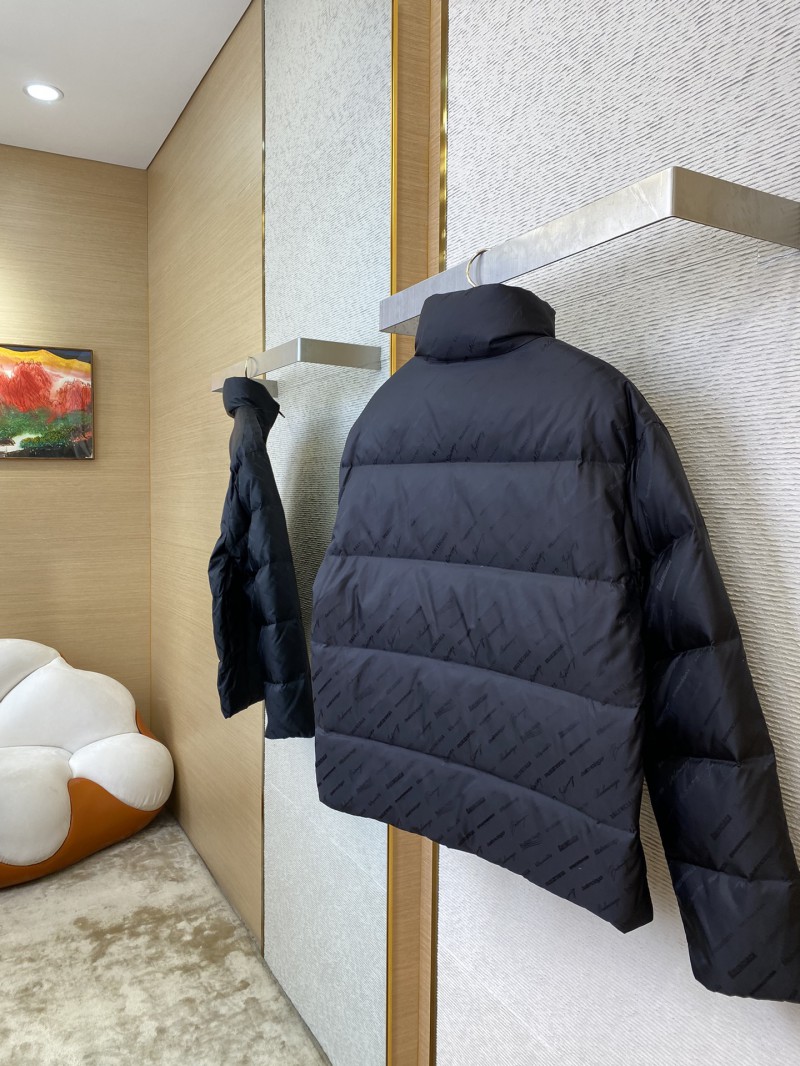 Balenciaga Twill Print Down Jacket 3