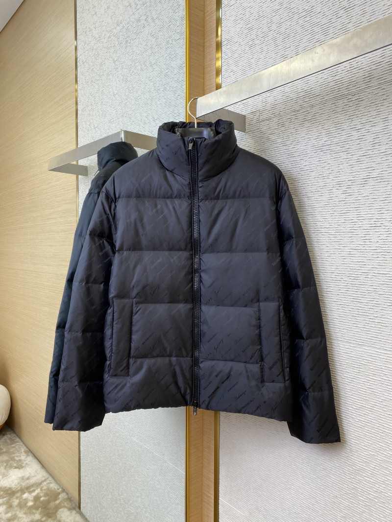 Balenciaga Twill Print Down Jacket 4