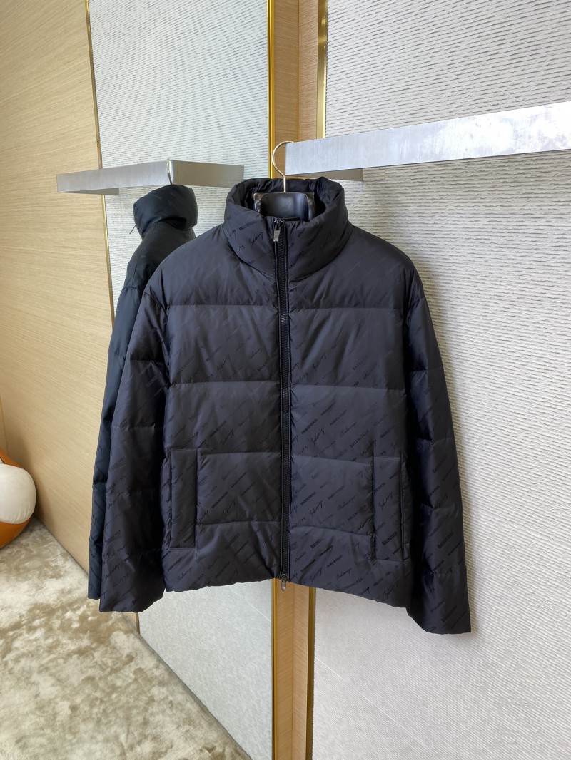 Balenciaga Twill Print Down Jacket 6