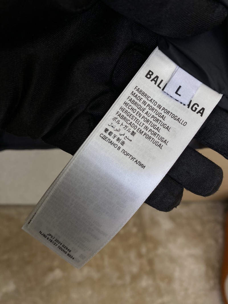 Balenciaga Twill Print Down Jacket 8