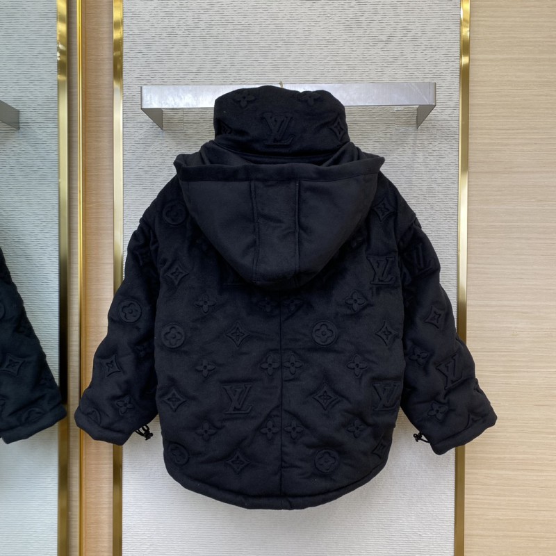 LV Steel Printed Old Flower Down Jacket 1