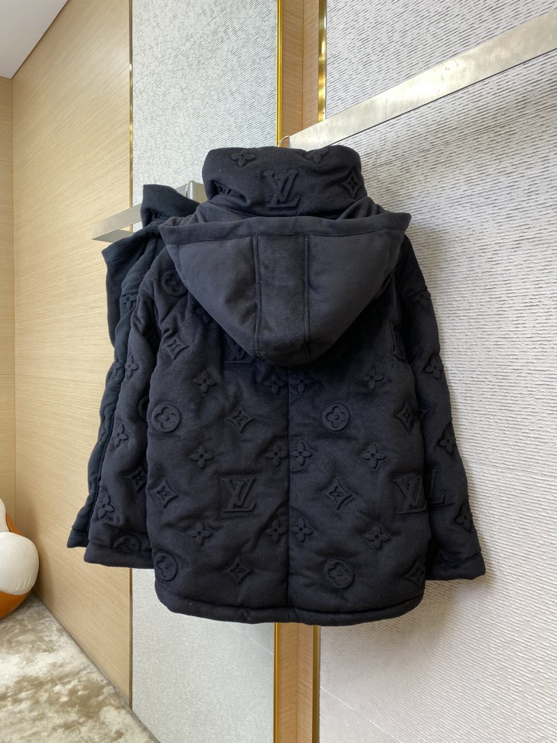 LV Steel Printed Old Flower Down Jacket 5