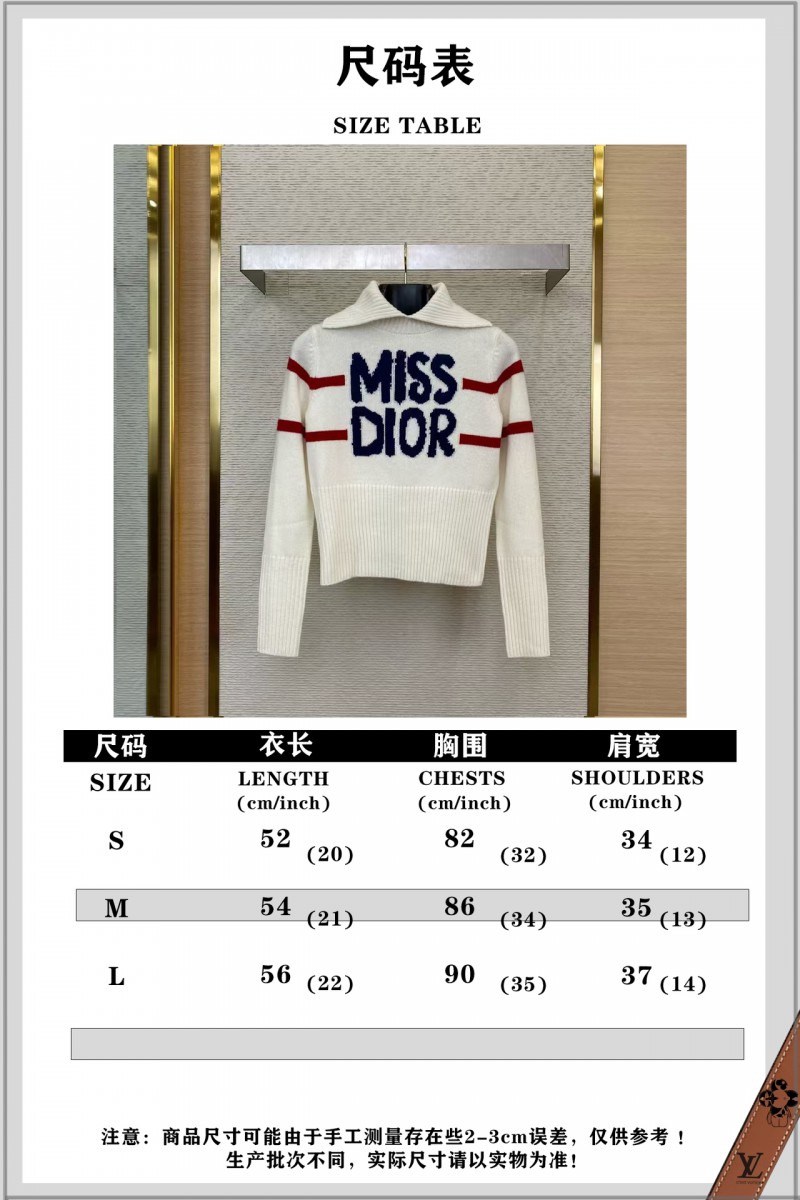 Dior Lettered appliqu?? knitwear 8