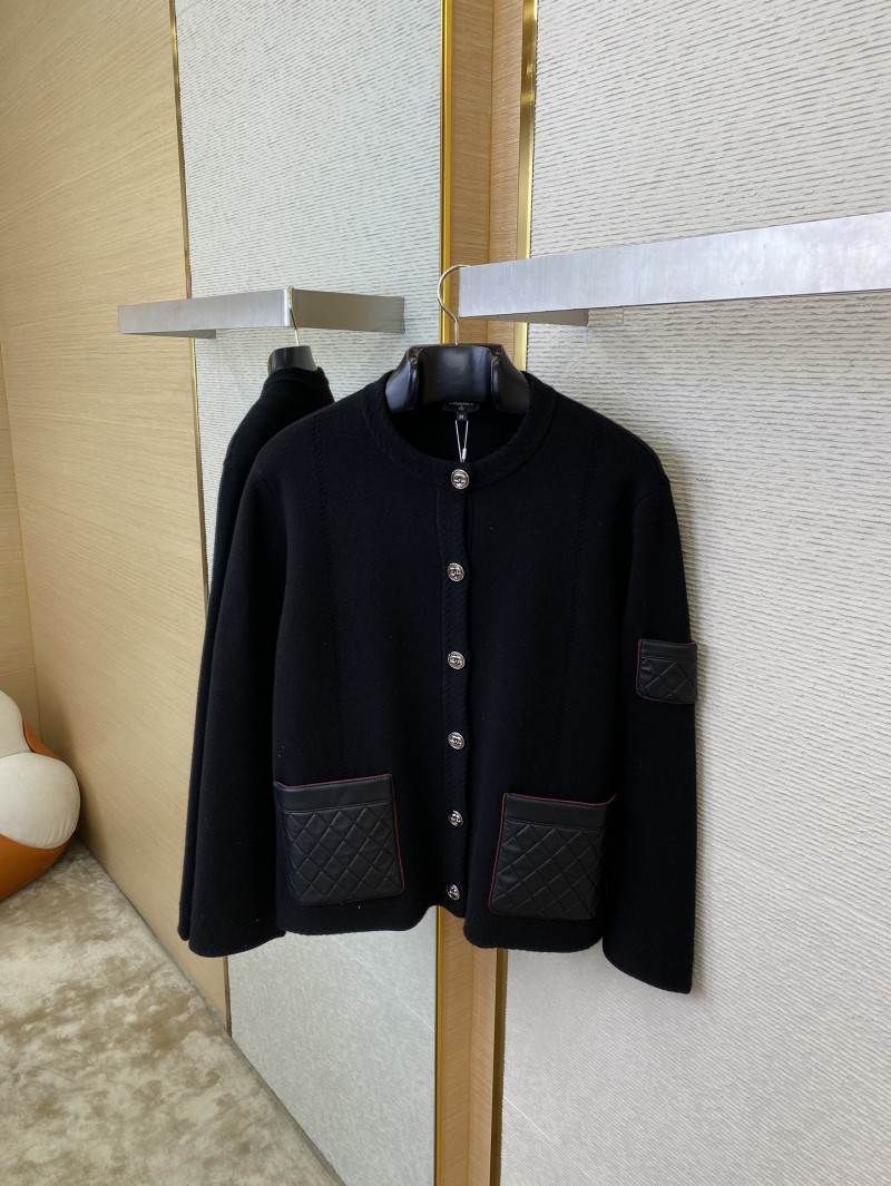 Chanel Patchwork Knit Cardigan 6