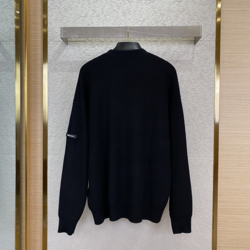 Balenciaga Rubber Label Sweater 1