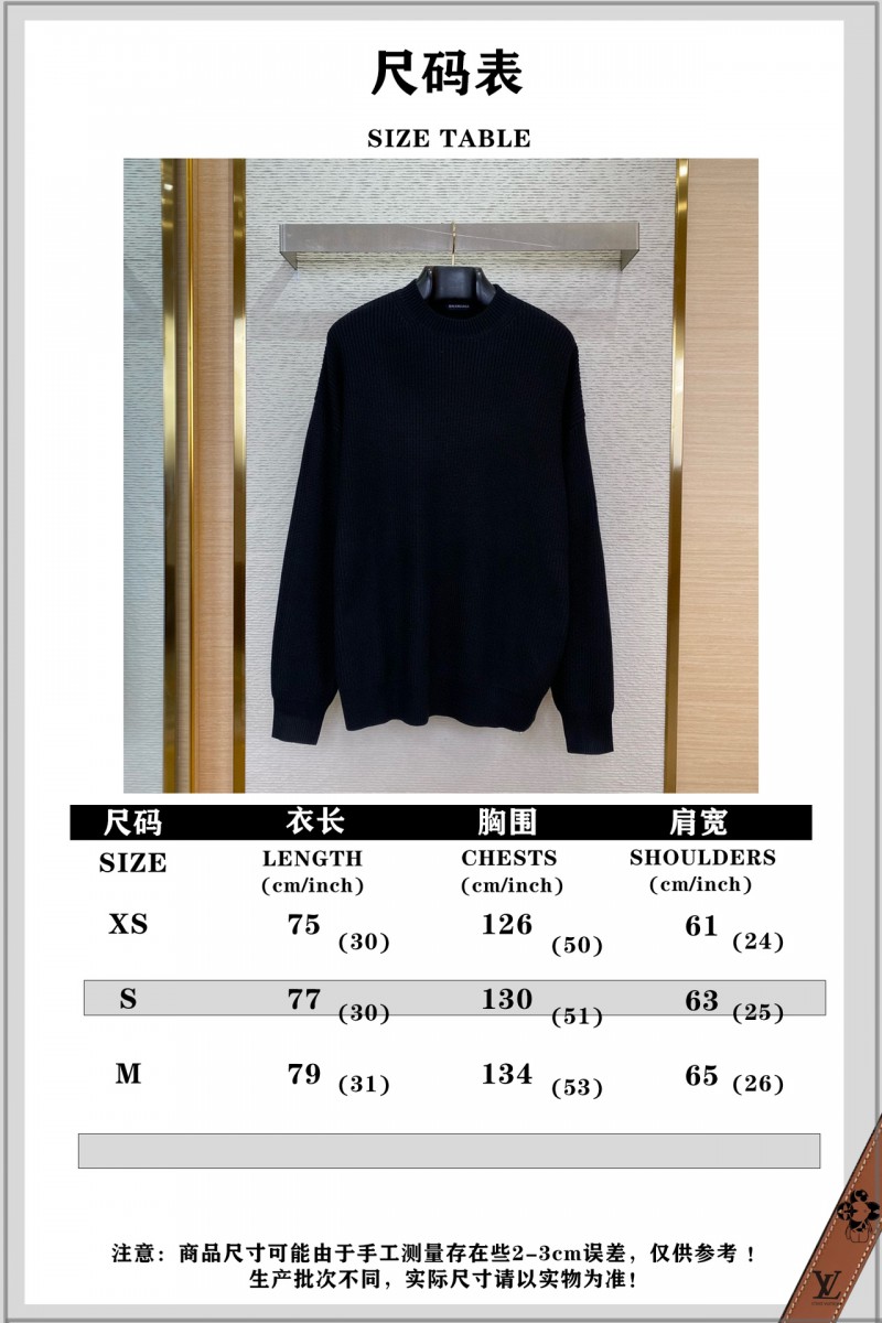 Balenciaga Rubber Label Sweater 9