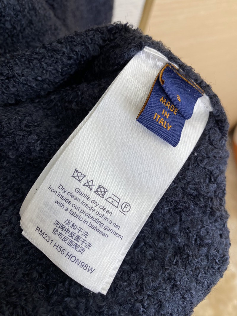 LV logo appliqu??d jumper navy blue 8