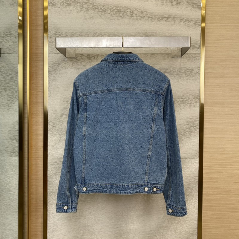 LV Embossed Jacquard Denim Jacket 1