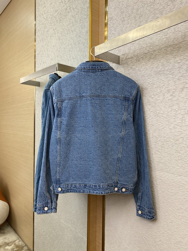 LV Embossed Jacquard Denim Jacket 5