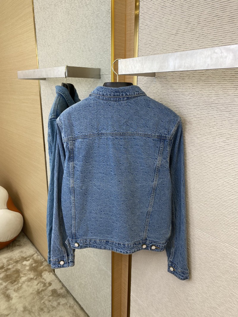 LV Embossed Jacquard Denim Jacket 7