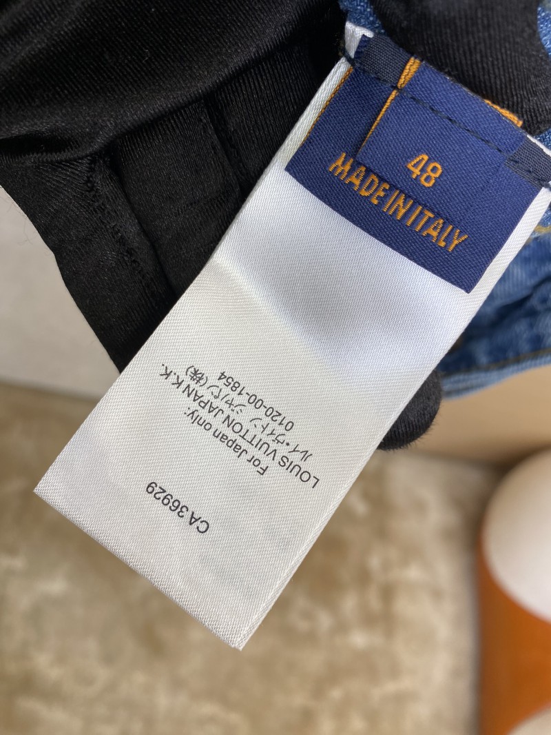 LV Embossed Jacquard Denim Jacket 8