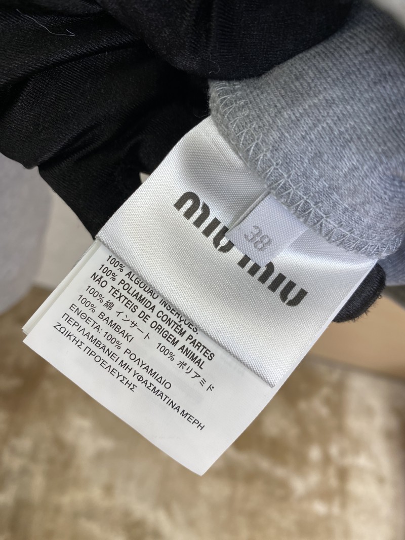 Miu Miu Logo Space Cotton Jacket Coat 8