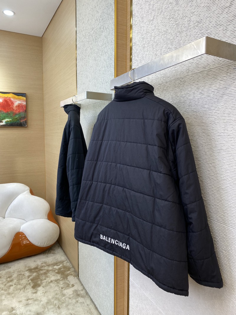 Balenciaga Logo Embroidered Down Jacket 3
