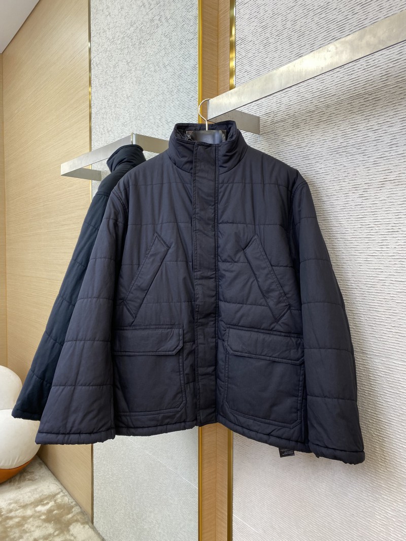 Balenciaga Logo Embroidered Down Jacket 4