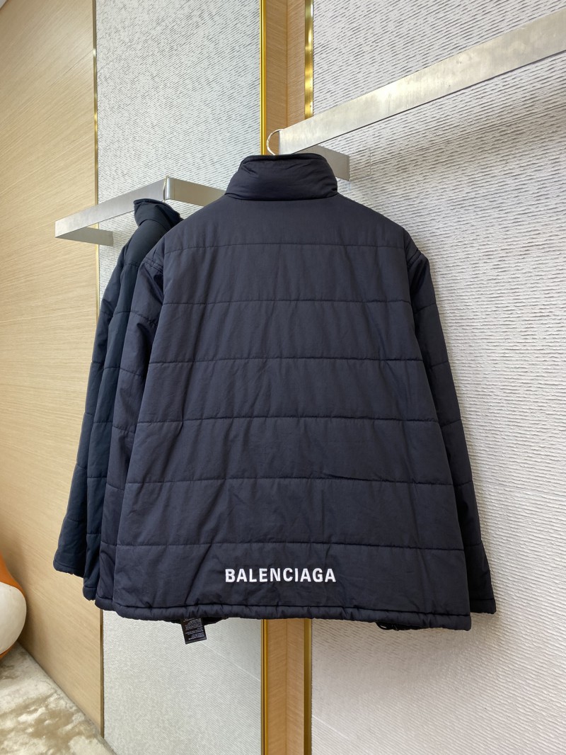 Balenciaga Logo Embroidered Down Jacket 5