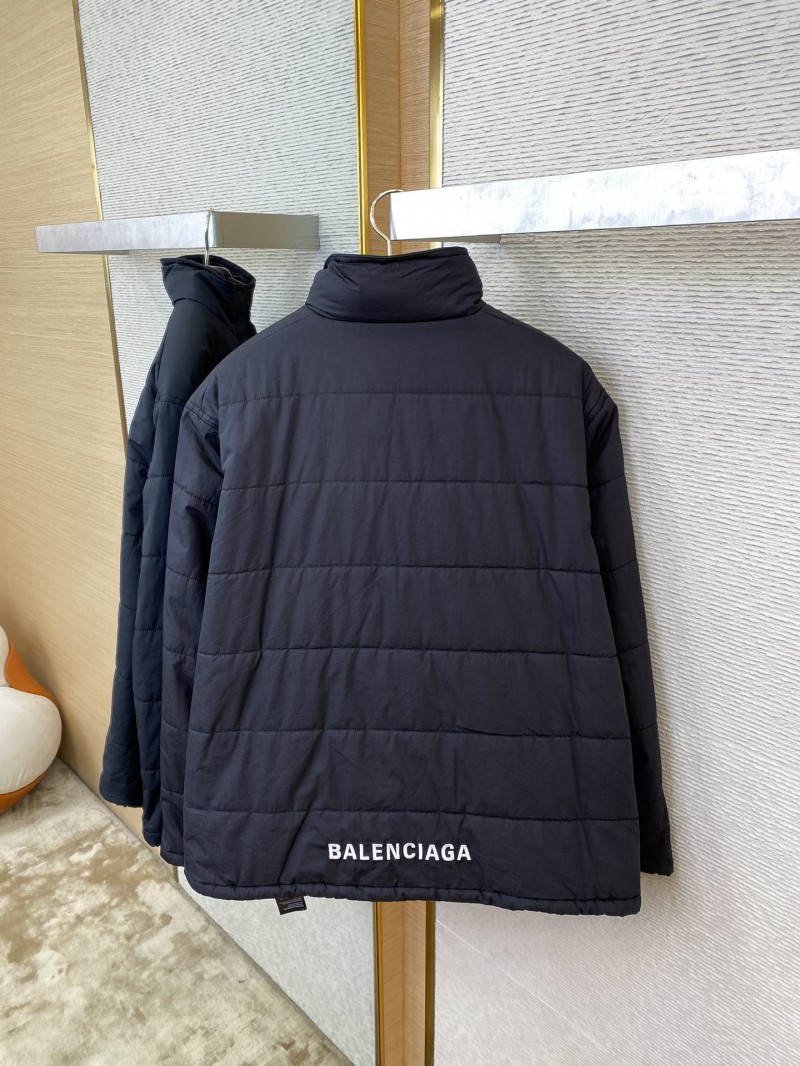 Balenciaga Logo Embroidered Down Jacket 7